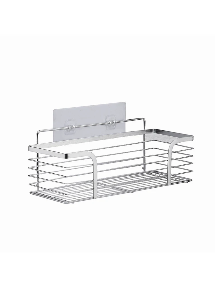 kitchen accessories Punch-free drain basket Sponge holder Kitchen spice rack Towel hooks organizer Bathroom | Дом и сад