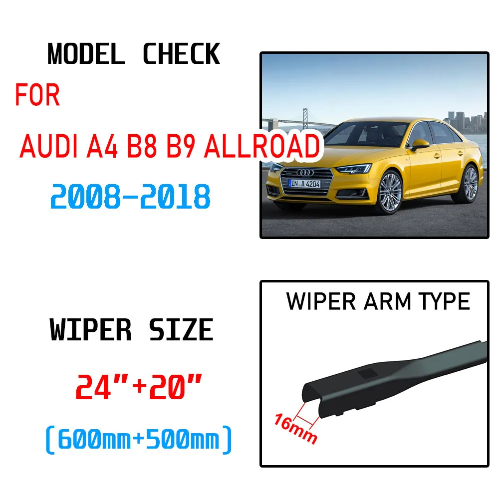 Для Audi A4 B8 B9 Allroad 2008 2009 2010 2011 2012 2013 2014 2015 2016 2017 2018 Аксессуары лобовое стекло