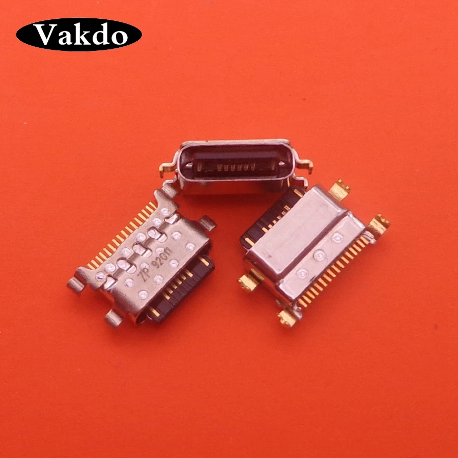 

100pcs/Lot For Xiaomi Mi 8 Lite 8lite Redmi Note 7 8 9 Note7 Note8 Note9 Pro Type-C USB Jack Connector Charger Charging Port
