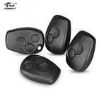 Dandkey 10 шт. для Renault Megane Modus Espace Laguna Duster Logan DACIA Sandero Fluence Clio Kangoo 2 3 кнопки дистанционный ключ