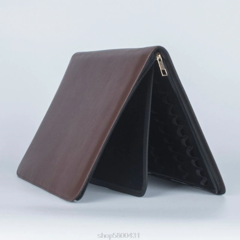 

Large Capacity Fountain Pencil Case 48 Slots Pen Bag Writing Holder Accessories N27 20 Dropshipping