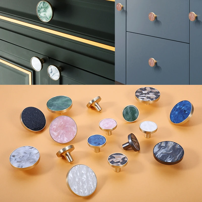 Латунная ручка в скандинавском стиле для шкафа гардероба двери мебели ящика