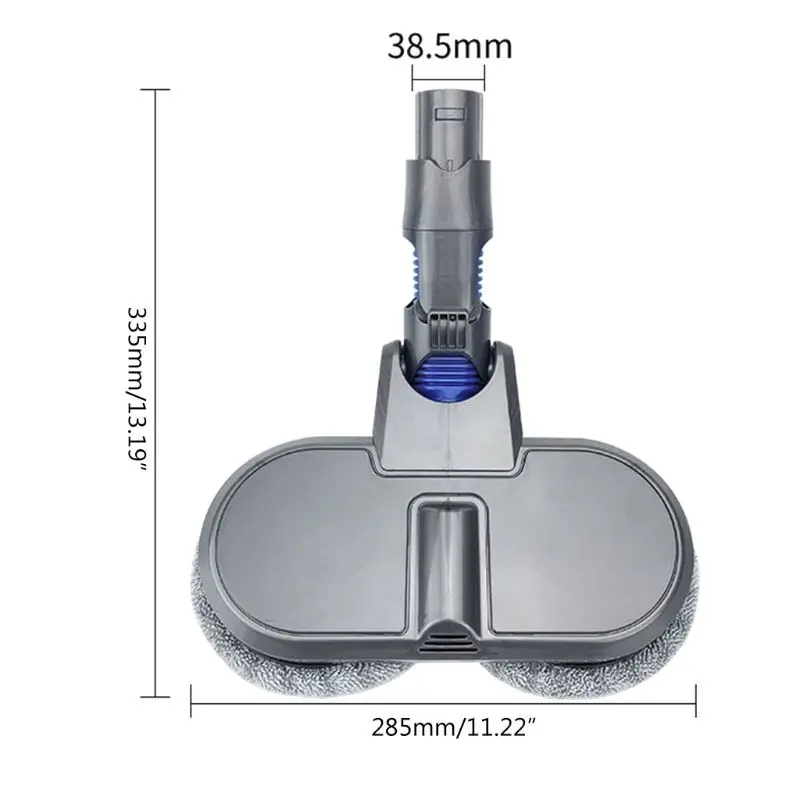 

Vacuum Cleaner Electric Wet Dry Mop Head Replacement for DC58/59/62/V6 with 6 Mops Cleaning Cloth