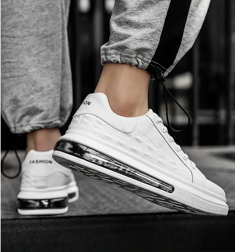 

A10 men shoes sport designer sneakers tenis Crocodile pattern trainers running shoes zapatillas hombre