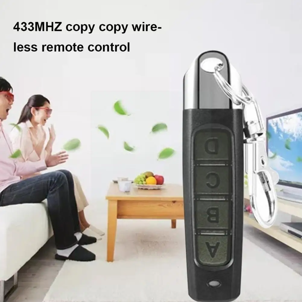 

433mhz Remote Control 4 Channe Garage Gate Door Opener Remote Clone Control Car Accessories Duplicator Code Cloning I9u3