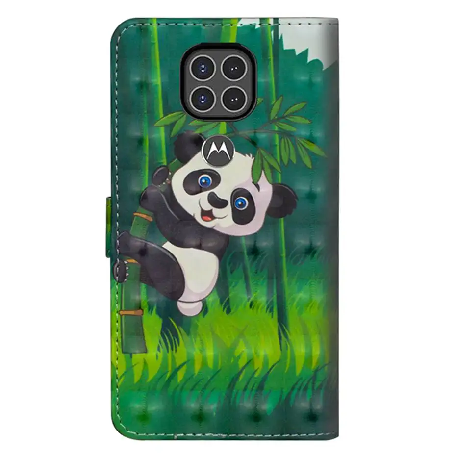 Кожаный чехол книжка для Moto G9 G8 G7 Plus Play Power бумажник Motorola E6 E6S Lite флип чехол|Бамперы|