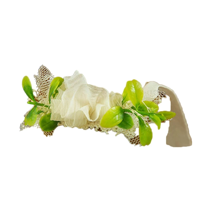 

Baby Flower Hair Band Headband Newborn Photography Props Headwear Infants Girls Photo Shooting Headdress