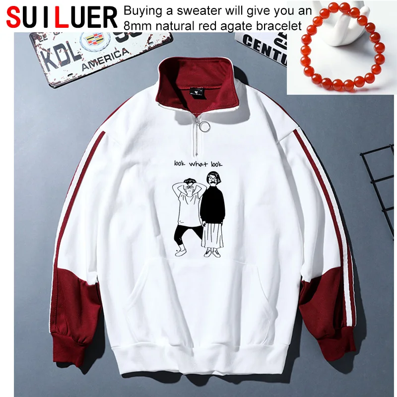 

Hand painted Gift for Student Friend Women Sweatshirts Sports Pullovers Casual 100% Cotton Hoodies Fashion Sweater SL-72-223