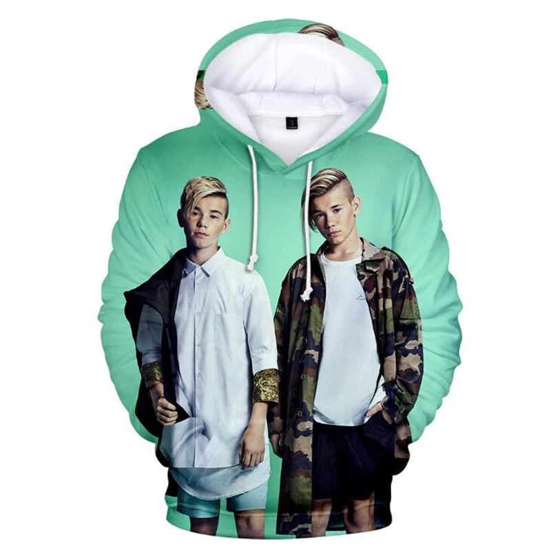 

Personality Marcus and Martinus Hoodie 3D Print Women Hoodies Oversized Hoodies Women Men Sweatshirt Harajuku Long Sleeve Hooded