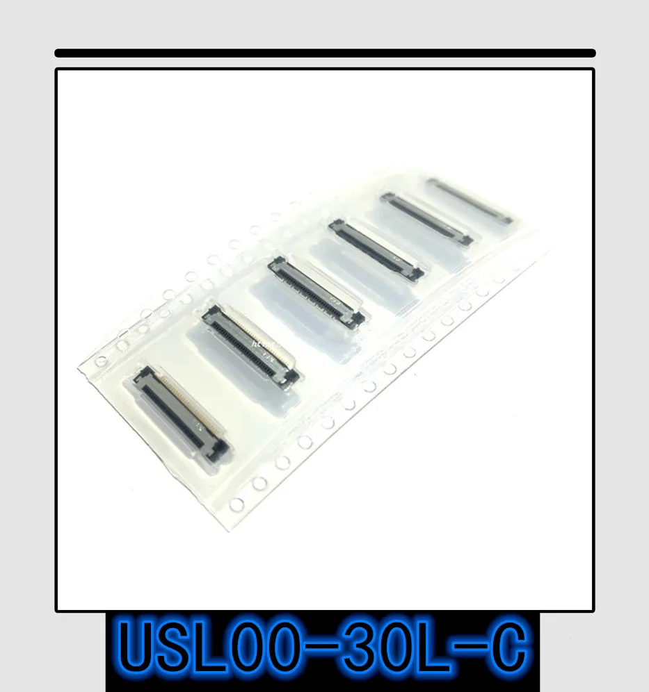10 шт. 100 новый оригинальный подлинный USL00 30L A/B/C 30pin 0 4 мм Шаг горизонтальный пост