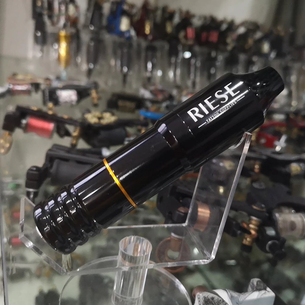 RIESE тату ручка роторная машина и перманентный макияж мотор иглы картриджи для