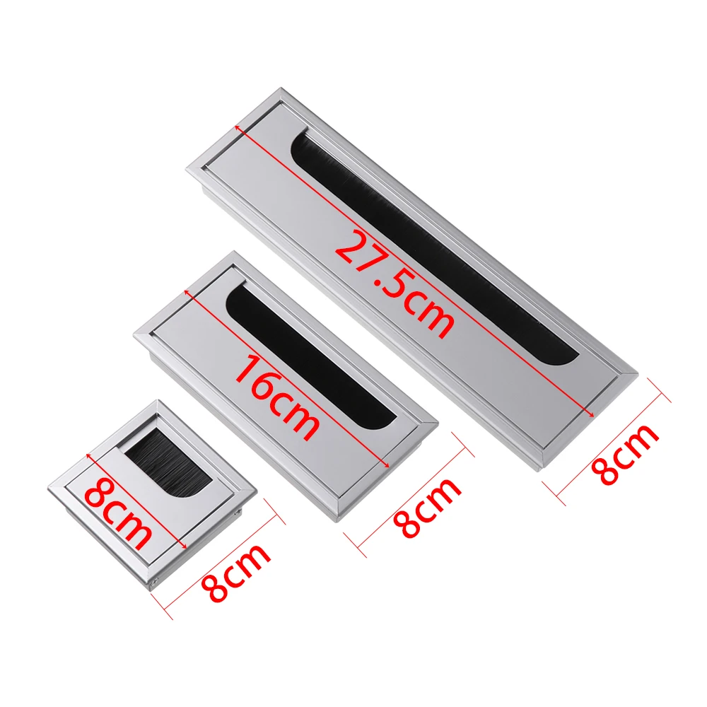 Прямоугольный держатель для провода и кабеля из алюминиевого сплава с