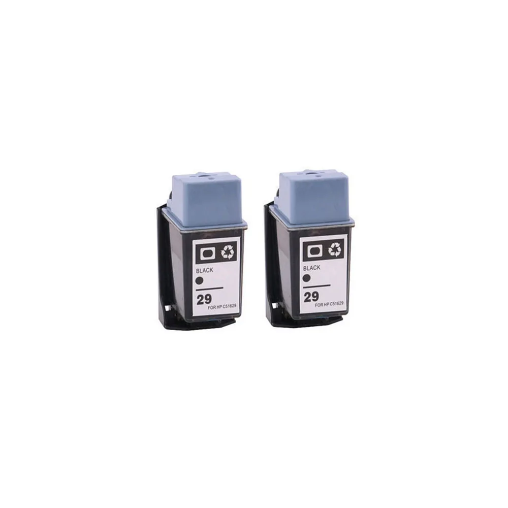 2x чернильные картриджи совместимые с hp29 51629A для 29 Deskjet 600 600c 660c 670c 670tv 672c