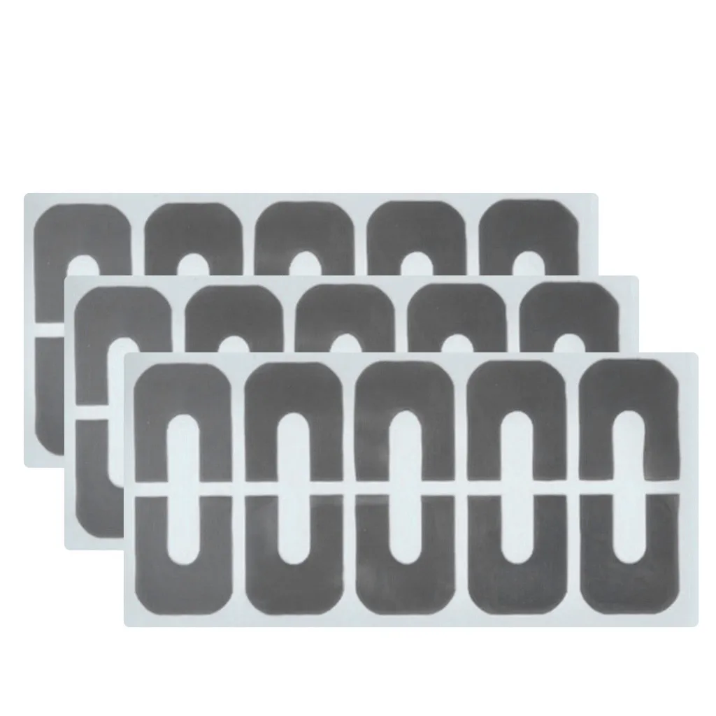 Наклейки для защиты ногтей защита переводная печать u-образная наклейки 3 шт. |