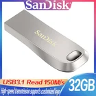 Флэш-накопитель SanDisk CZ74 USB 3,1 объемом 32 ГБ, 64 ГБ, 128 ГБ, 256 ГБ, 16 ГБ до 150, металлический флэш-накопитель, флэш-диск