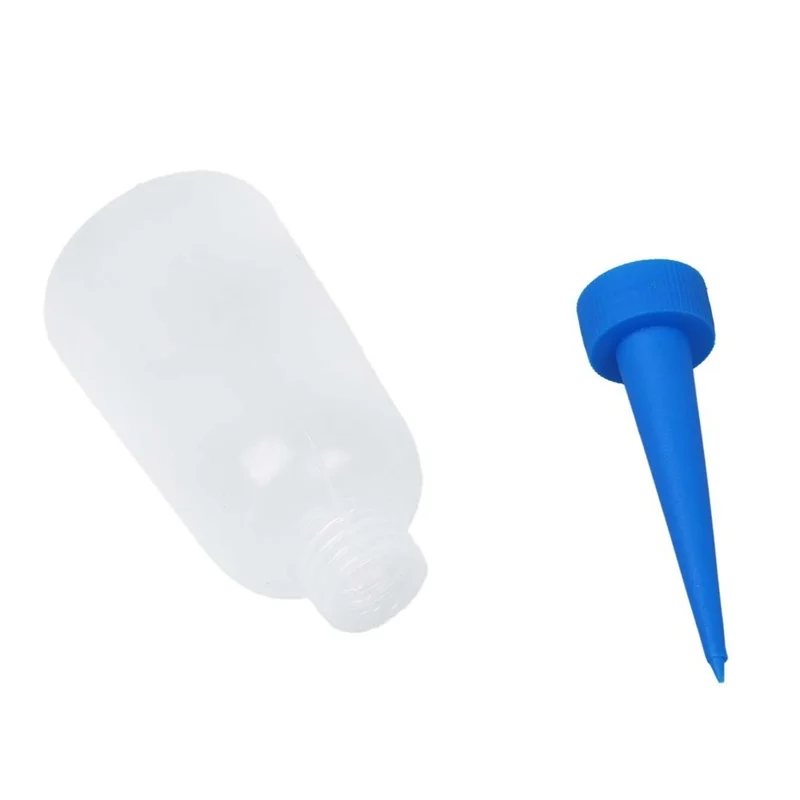 Синий и белый пустой жидкий аппликатор бутылка 100 мл масло | Красота здоровье