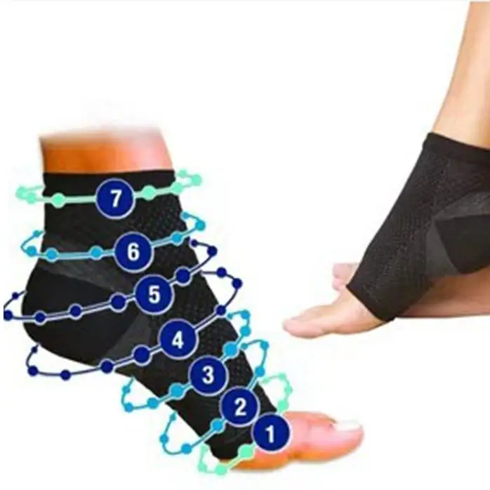 Мужские и женские Компрессионные носки для снятия усталости Подошвенный Фасциит