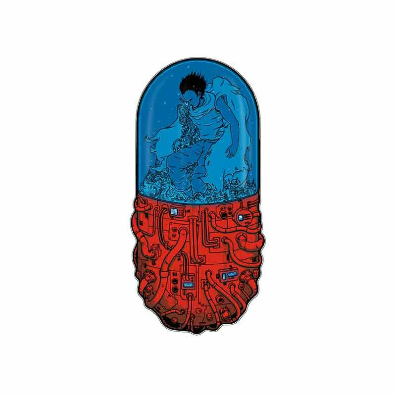 

Car Stickers for Akira Tetsuo Inside Pill Tank Funny Sunscreen Waterproof RV VAN Fine Accessories Decal Vinyl,13cm*7cm