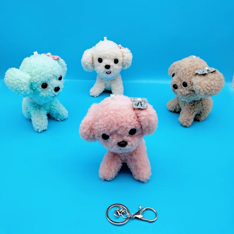 

New Cute so good dog plush doll tide puppy pendant key ring fashione birthday Exquisite soft Soothing doll sweet birthday gift