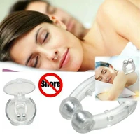 wanclik stop snoring nose clip silicone magnetic prevent snoring professional relief of snoring symptoms health care adult gifts