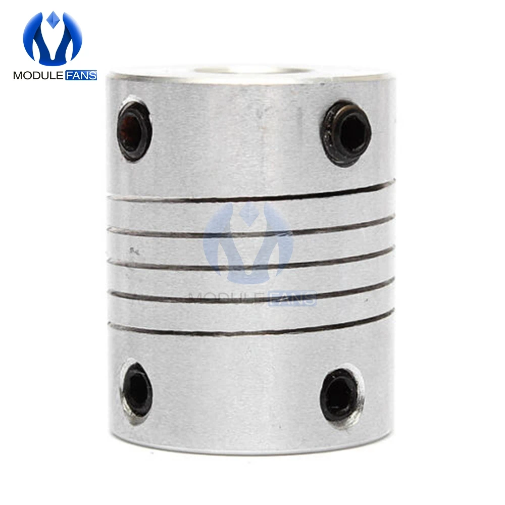 Гибкий вал двигателя муфта соединительная для CNC шаговый мотора разъем 8 мм x 10