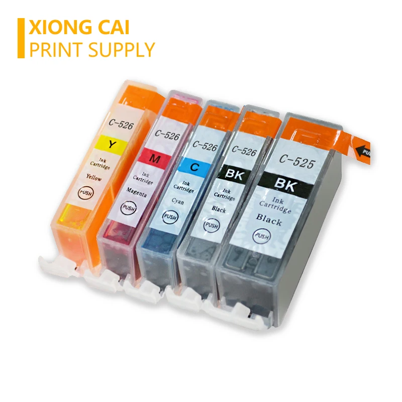 15 шт. для canon PGI525 CLI526 картриджи с чернилами струйных принтеров PIXMA IP4850 MG5150 MG5250 MG5350