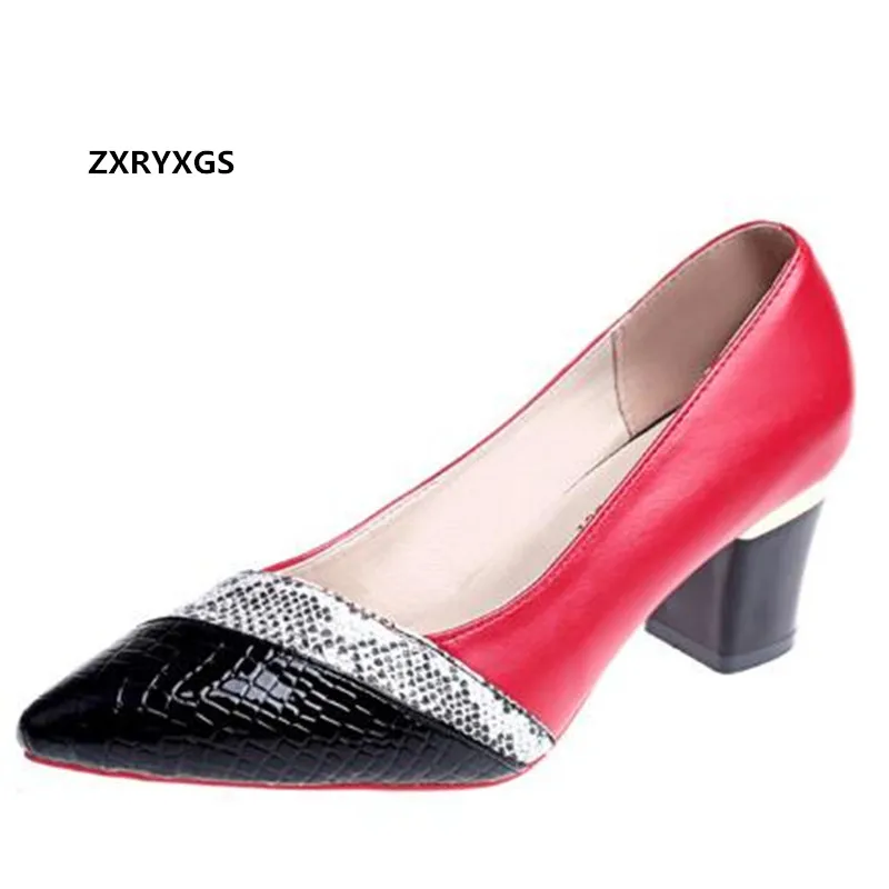 

Женские туфли-лодочки на высоком каблуке, туфли из лакированной кожи с острым носком, разные цвета, 2022