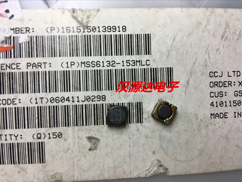 

MSS6132-153MLC 15UH 2.2A 27MHZ 6*6*3MM SMD Силовые индукторы