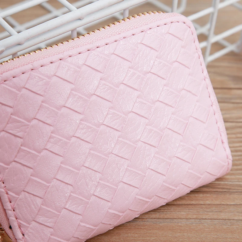 Небольшой кошелек портмоне Для женщин Кредитная карта ID держатель для карт чехол