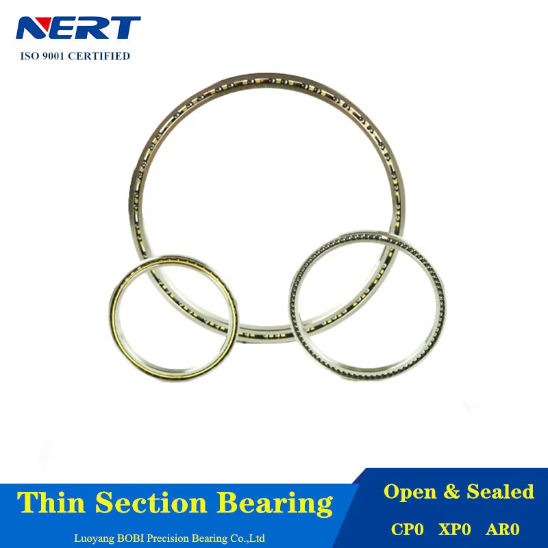 

Thin Section Bearing KG140CP0 High Presicion Radial Contact Ball Ring 14*16*1 in 355.6*406.4*25.4mm for Indexing tables