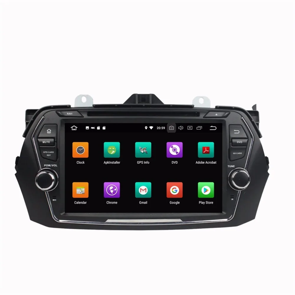 8 ядер дюймов Android 9 0 автомобильный Радио dvd-плеер GPS для SUZUKI CIAZ 2015 2016 2017 навигация gps