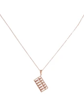 hot fashion new goddess luxury women necklace rose gold color luxe jewelry stainless steel