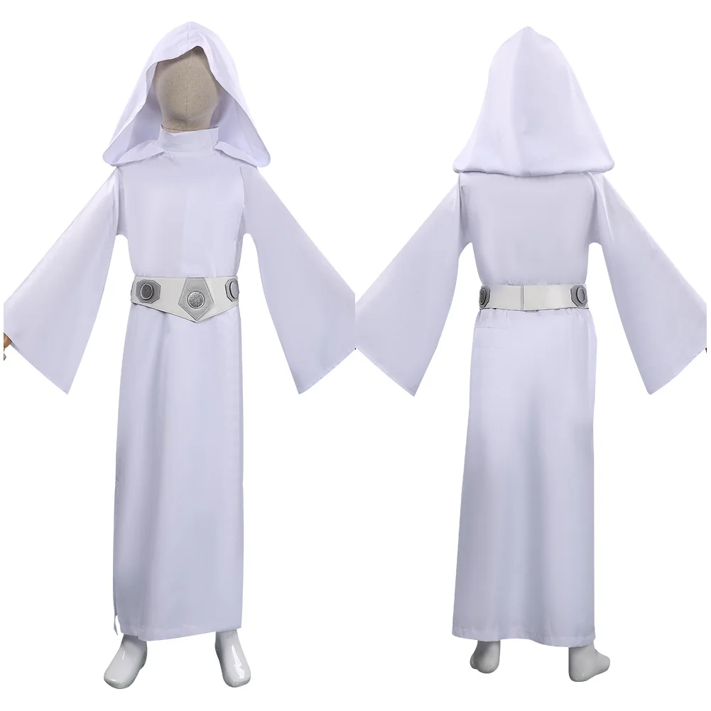 

Kids Leia Princess Cosplay Costume Halloween Carnival Suit