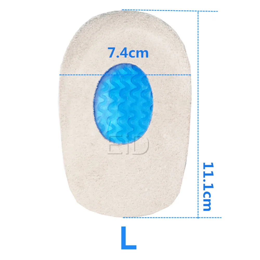 Силиконовые гелевые стельки для пяточной подушки, протекторы для поддержки обуви, стельки для подошвенного фасциита, облегчают боль в ногах, вкладыши для ухода за ногами