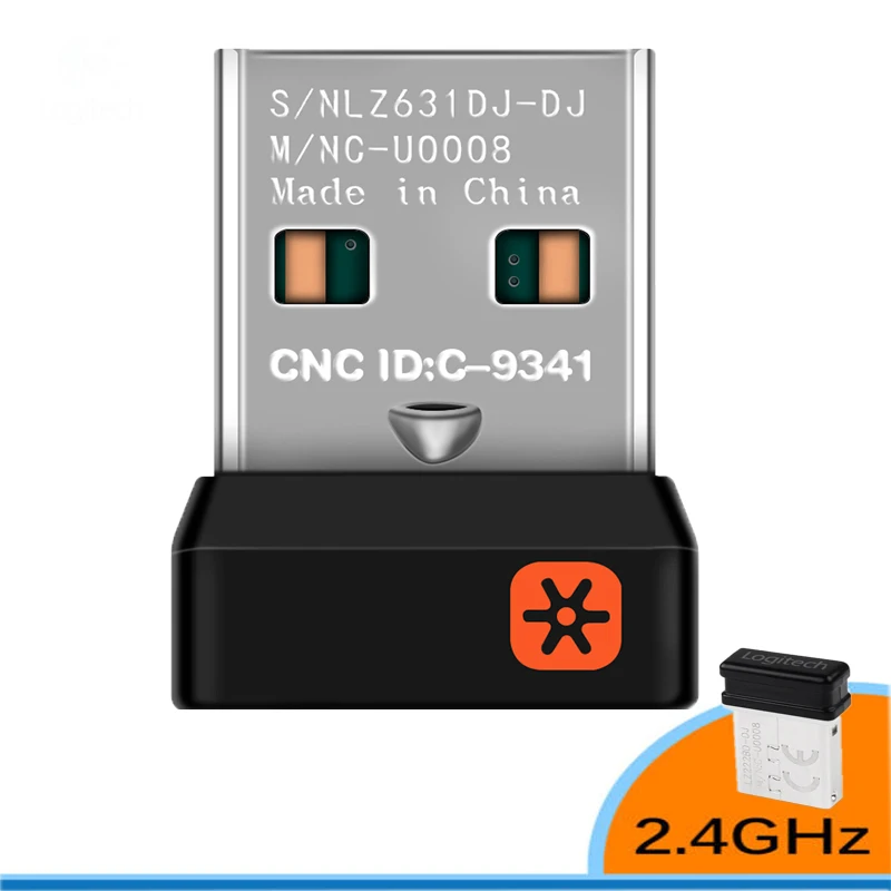 

Для Logitech Dongle приемник Unifying Nano приемник Dongle 6 каналов 6 мм для MX M905 M950 M505 M510 ECT адаптер приемника