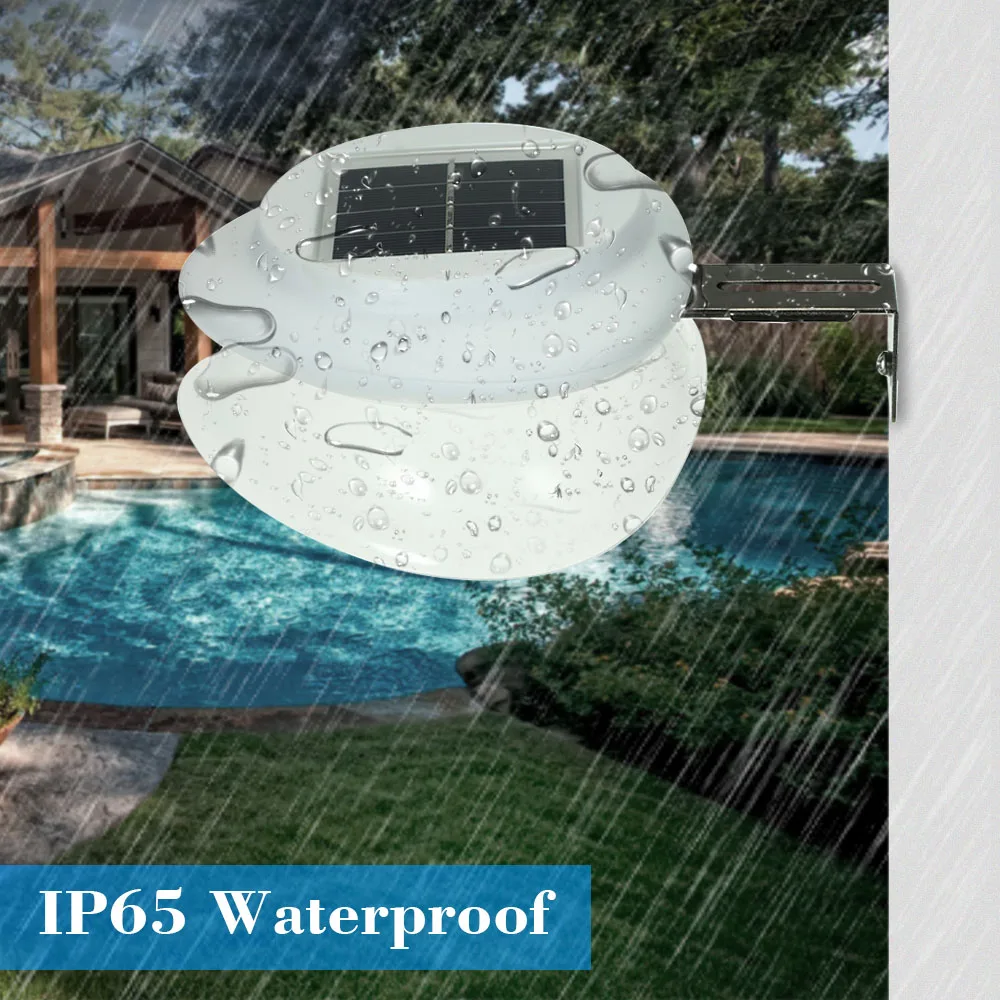 9 светодиодный светильник на солнечной батарее водостойкая панель ed забор