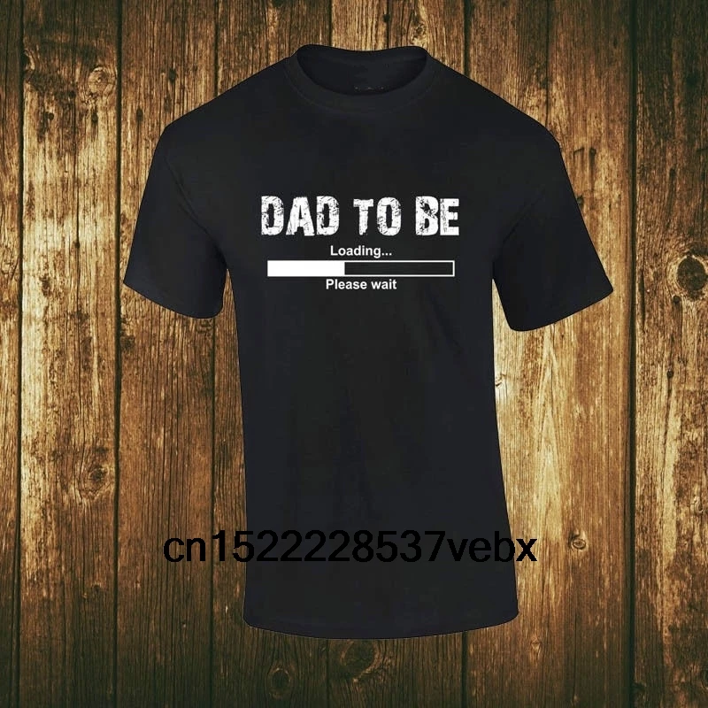 

Dad to Be T-Shirt Expecting Father Soon to Be Dad Father's Day Gift Men's Fashion Short Sleeves Cotton Tops Clothing