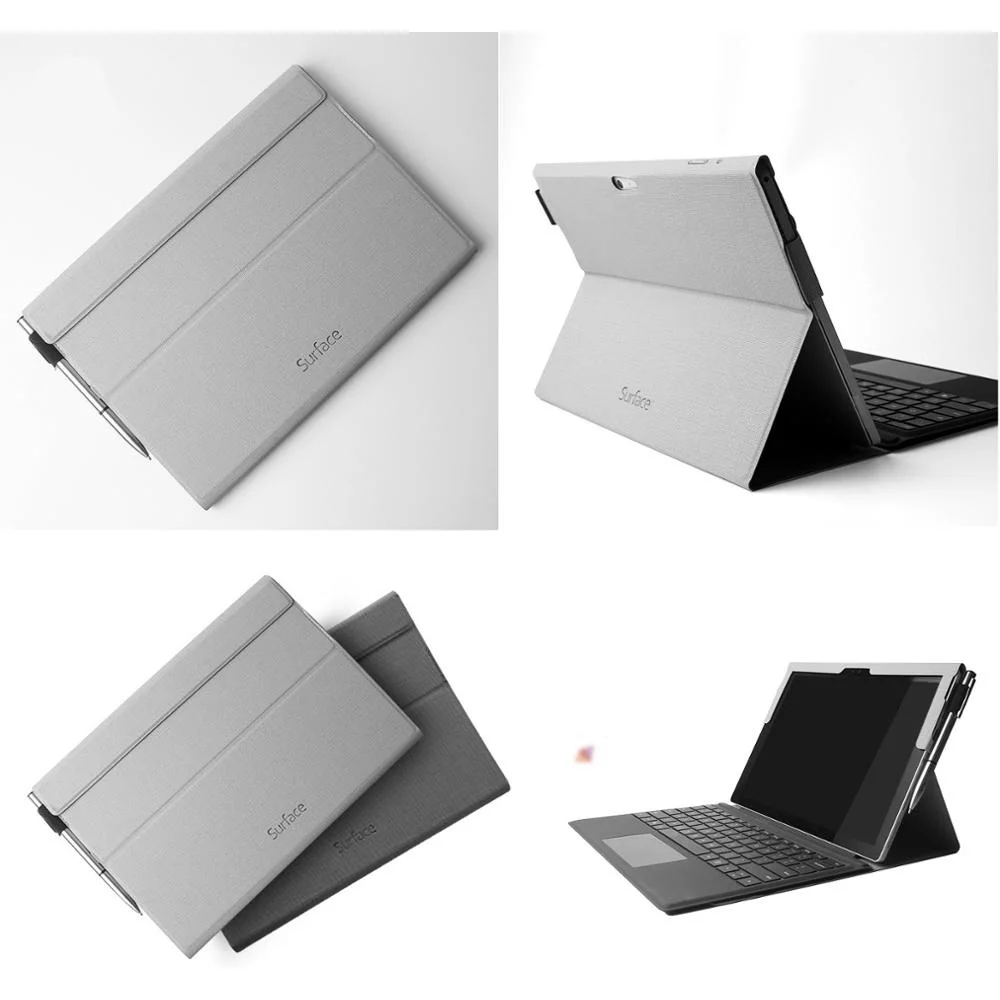 

For Surface Pro 7/6/5/4 Dropproof PU Leather Laptop Case Tablet Case Suitable for Microsoft 12.3 inch Surface Pro 7/6/5/4