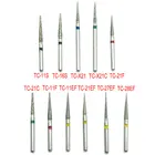 100 шт.10 коробок FG Алмазные Боры стоматологические боры алмазные стоматологические сверла 1,6 мм хвостовик для стоматологического высокоскоростного наконечника