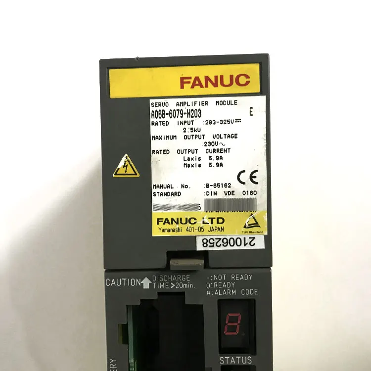 Проверенный модуль сервоусилителя A06B-6079-H203 Fanuc | Строительство и ремонт
