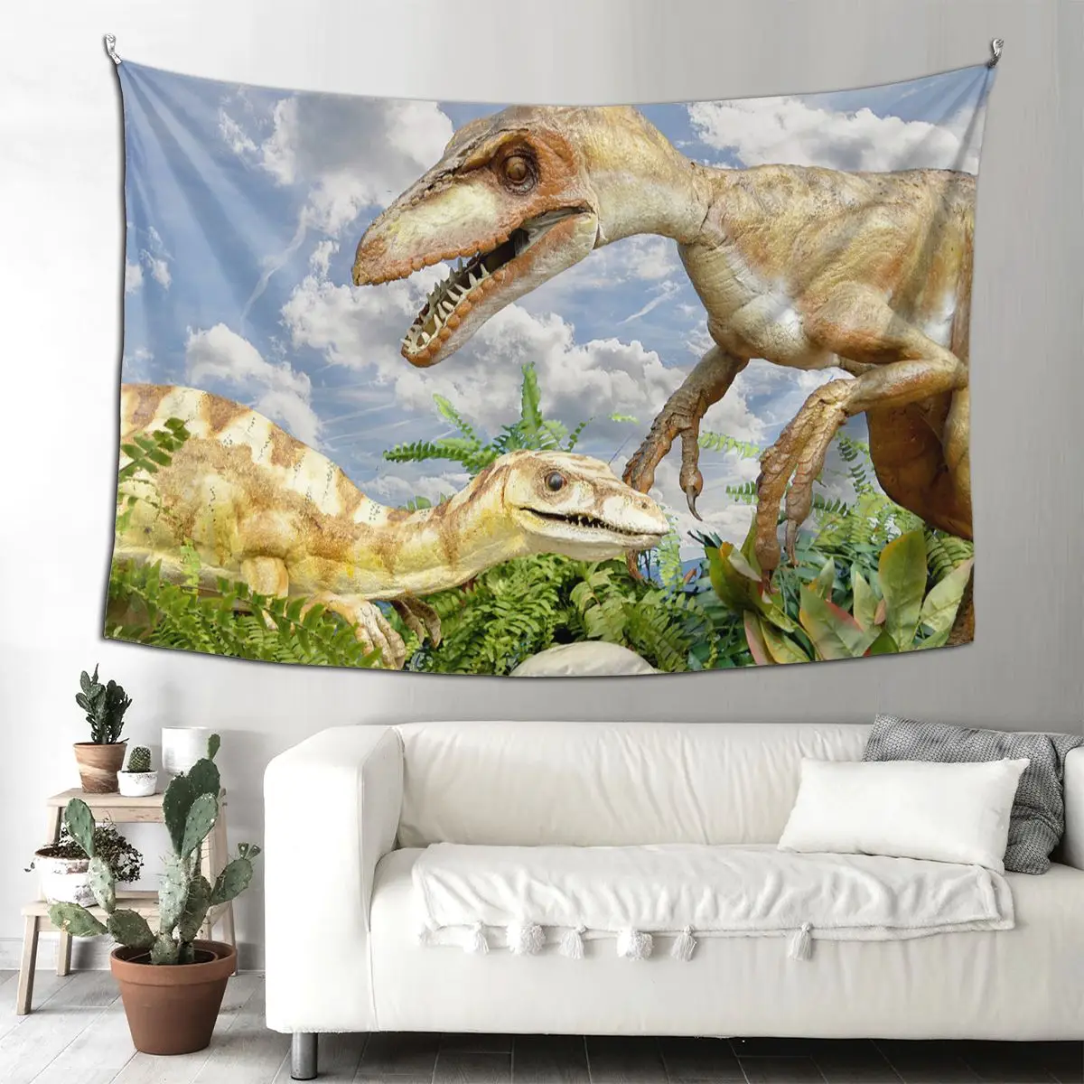 

Dinosaurs Tapestry Wall Hanging Hippie Fabric Wall Tapestry Animal Dinosaur INS Decoration Dorm Decor Yoga Mat