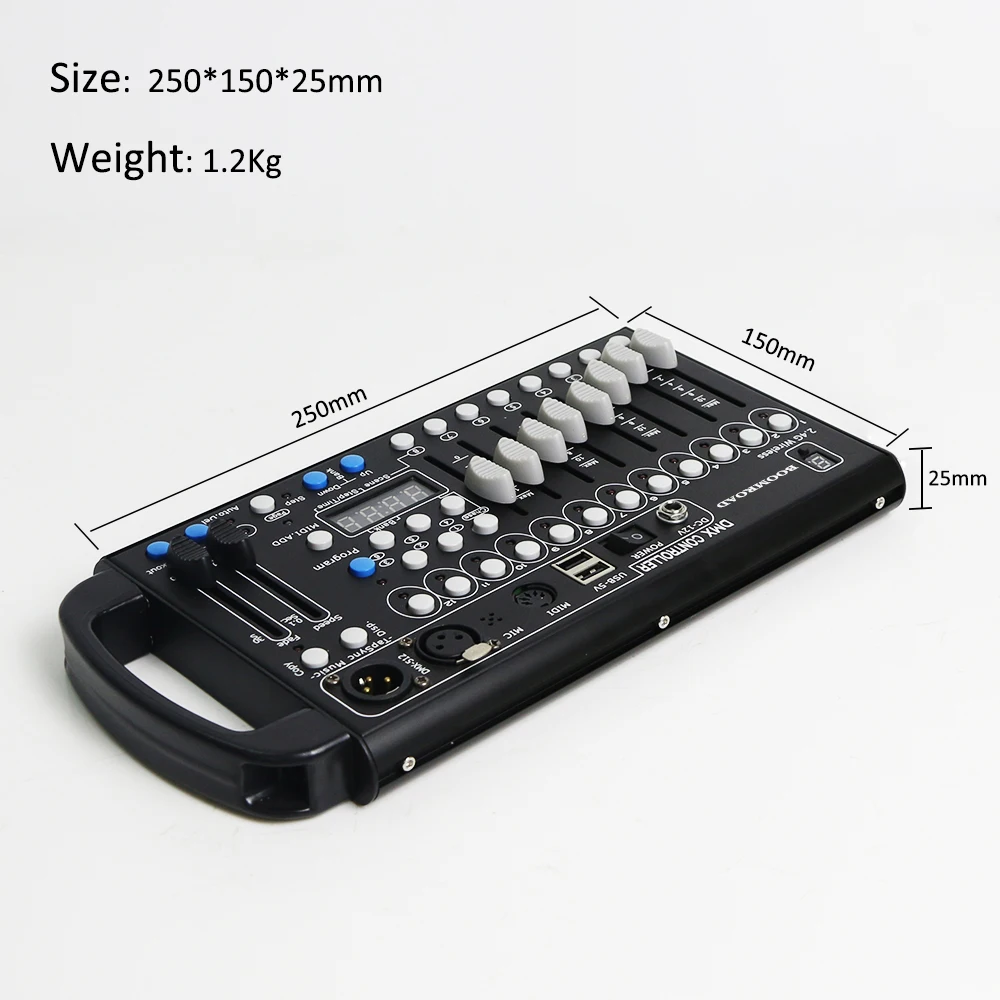 Контроллер 192 Dmx беспроводной приемник DMX встроенный аккумулятор сценисветильник