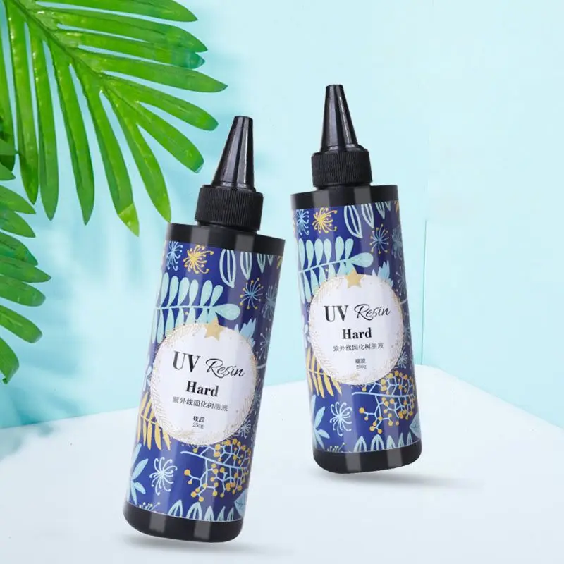 

Hard UV Resin Glue Crystal Clear Ultraviolet Curing Epoxy Resin Jewelry Making
