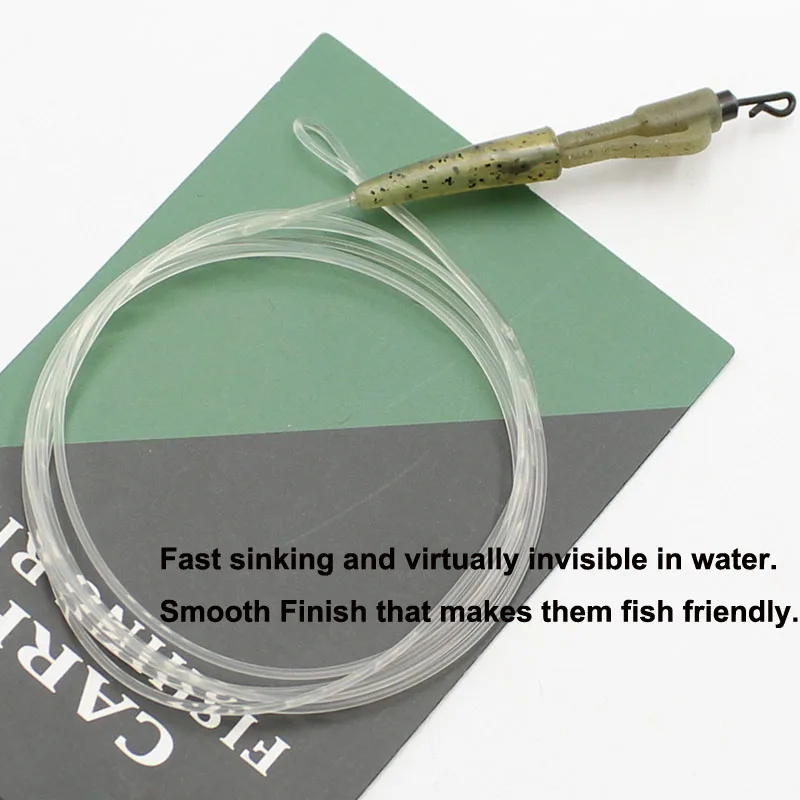 100 см аксессуары для ловли карпа QC быстросменный Гибридный зажим и хвост