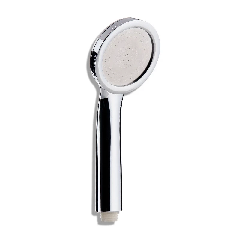 

ABS Chrome-plated Shower Head Booster Nozzle Bathroom Fittings High Pressure Water-saving Rain Shower Head