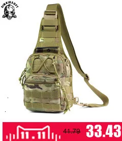 SINAIRSOFT спортивные охотничьи мужские военные тактические сумки MOLLE на одно плечо нейлоновые болотные нагрудные сумки унисекс LY0001 LY0002
