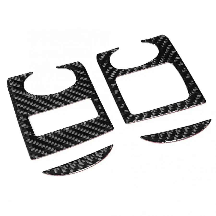 Углеродное волокно окна лифт панель Наклейка украшения пригодный для Audi TT 8n 8J MK123