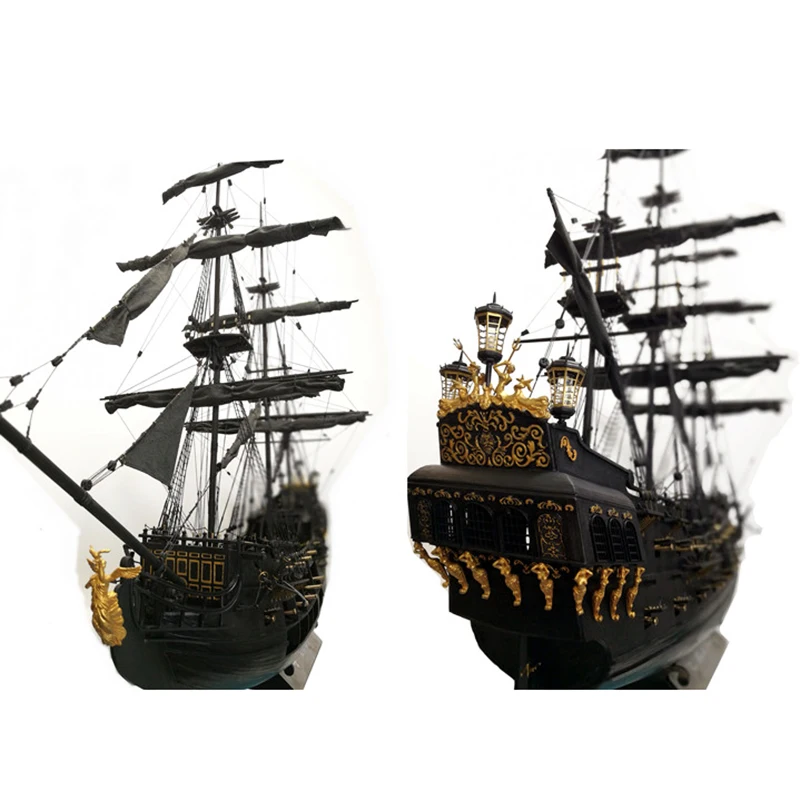 1:35 Карибский пират черный жемчуг деревянная модель парусника ручной работы