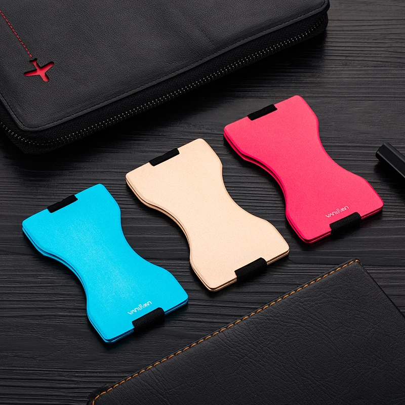 Держатель для кредитных карт унисекс модный эластичный держатель банковских с