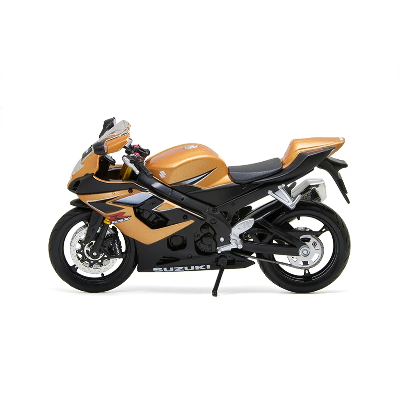 Модель мотоцикла MAISTO Suzuki GSX R1000 коричневый масштаб 1:12 литая металлическая